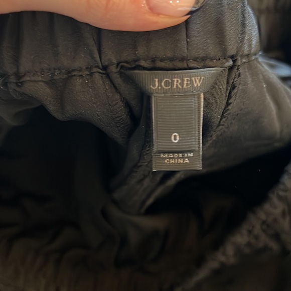 J Crew Black Lace Pants Size 0 - Picture 5 of 7